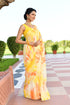 MULMUL CANNA LILY CHIFFON SAREE MULMUL CANNA LILY CHIFFON SAREE
